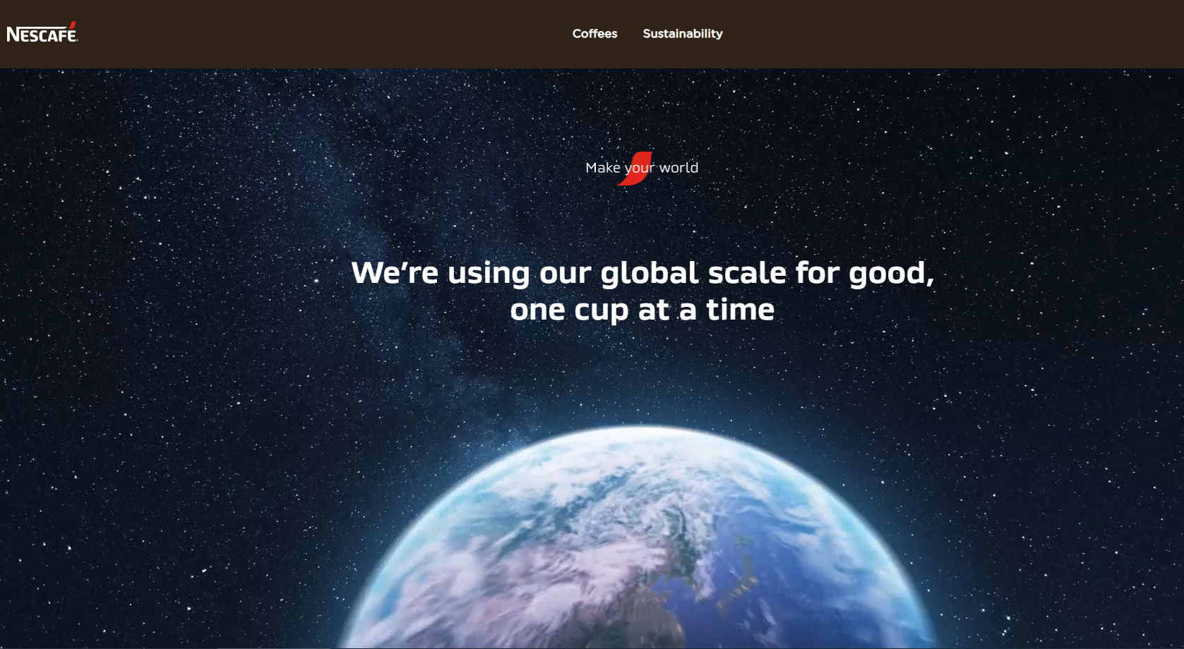 雀巢公司（Nestle）官網(wǎng)